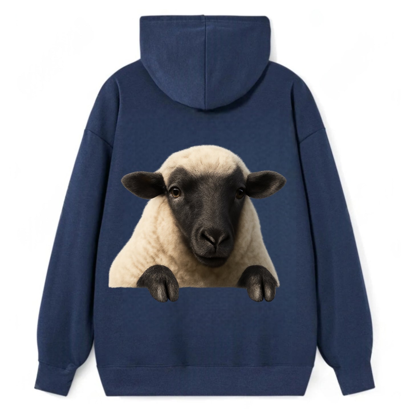 Sheep  - Classic Pullover Hoodie - Navy