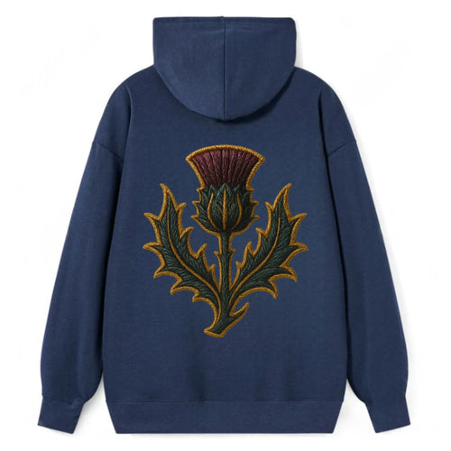 Scottish Thistle  - Classic Pullover Hoodie