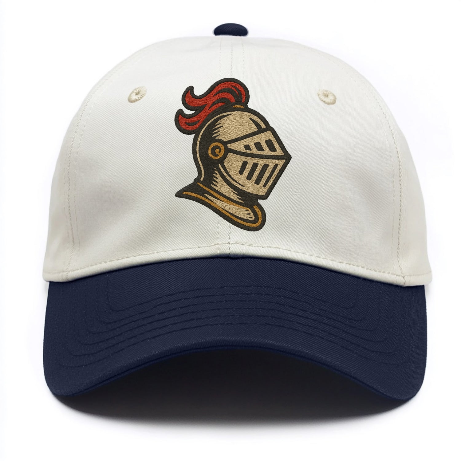 Knight Helmet  - Two Tone Cap - Navy