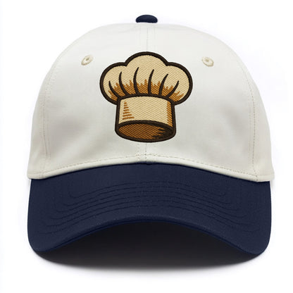 Chef Hat  - Two Tone Cap - Navy