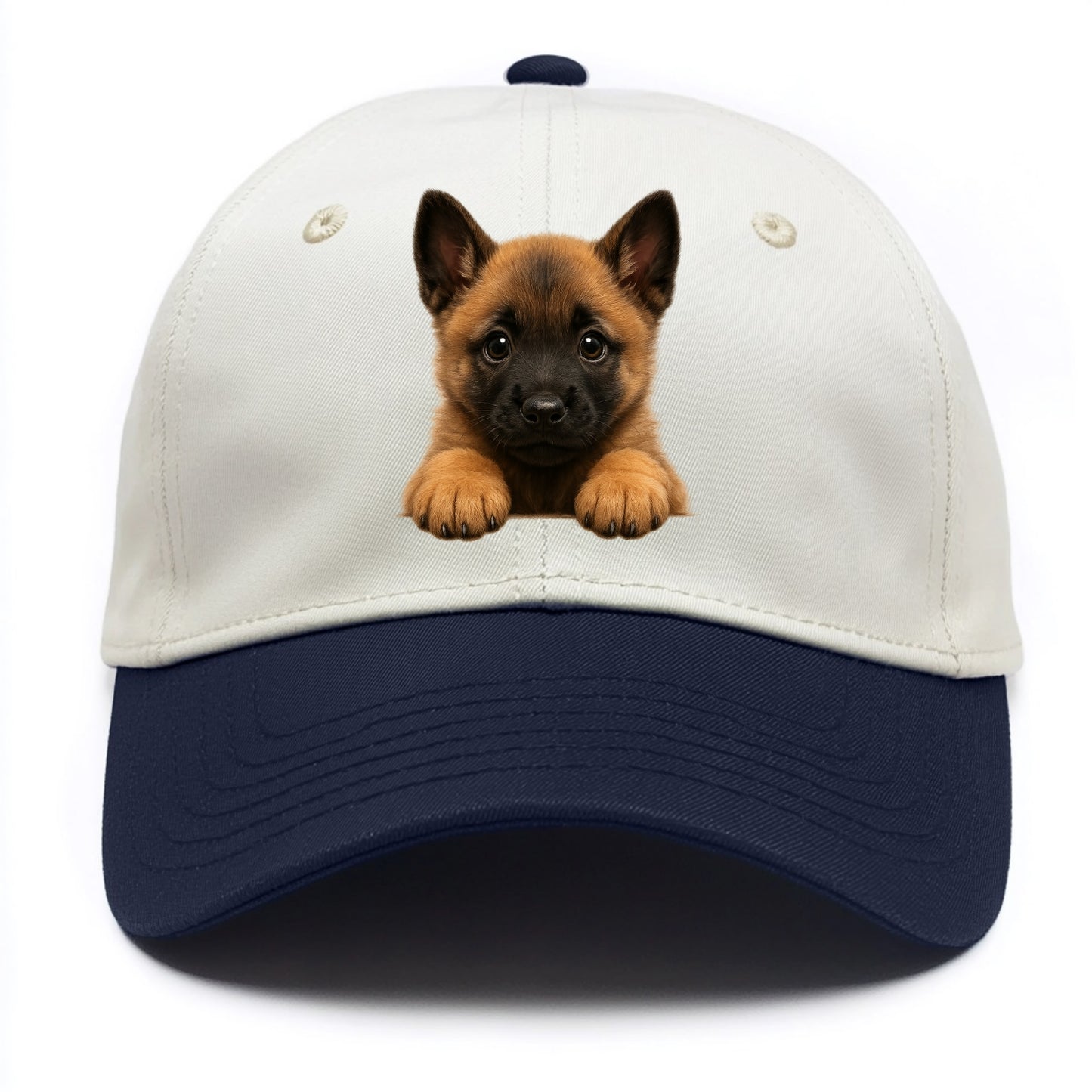 Belgian Malinois  - Two Tone Cap - Navy