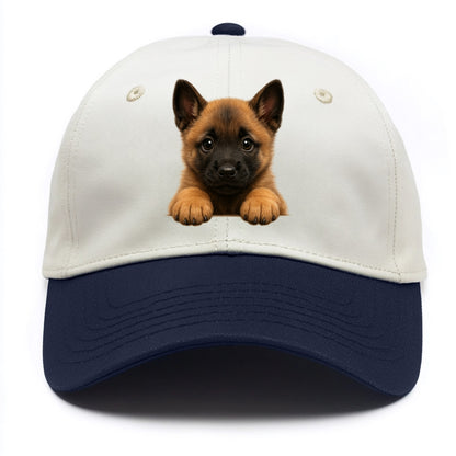 Belgian Malinois  - Two Tone Cap - Navy