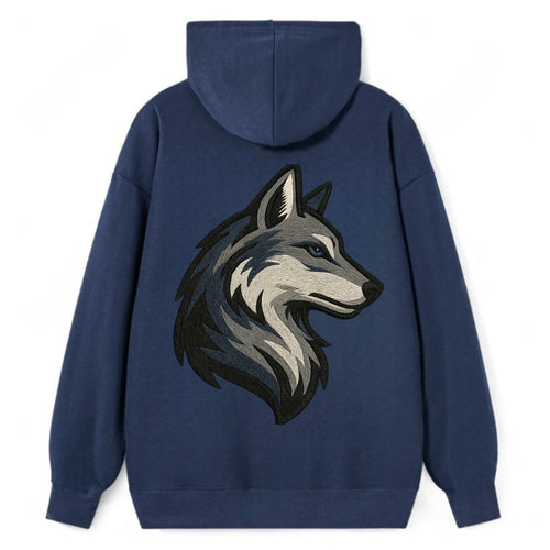 Lone Wolf Wanderer  - Classic Pullover Hoodie