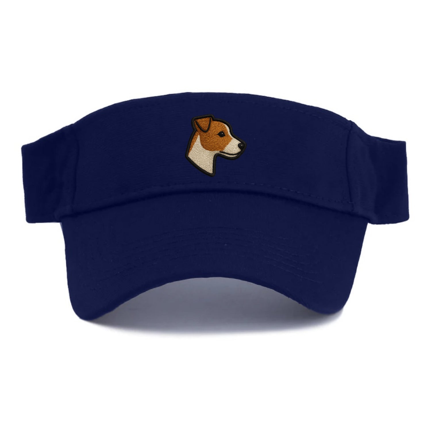 Jack Russell Terrier - Modern small terr - Visor - Navy