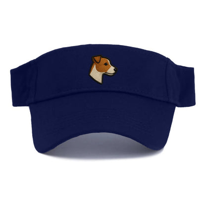 Jack Russell Terrier - Modern small terr - Visor - Navy