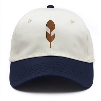 Eagle Feather  - Two Tone Cap - Navy