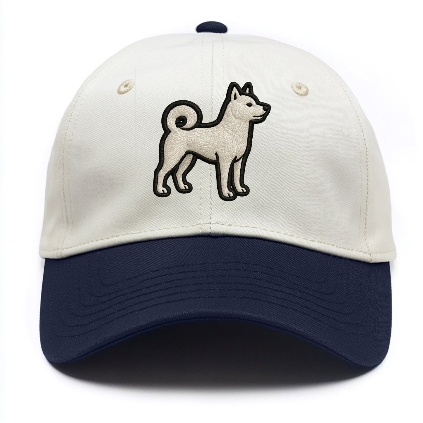 Kishu Ken - Contemporary white hunter de - Two Tone Cap - Navy