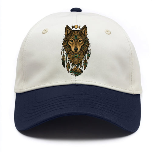 Tattoo Wolf Flash  - Two Tone Cap