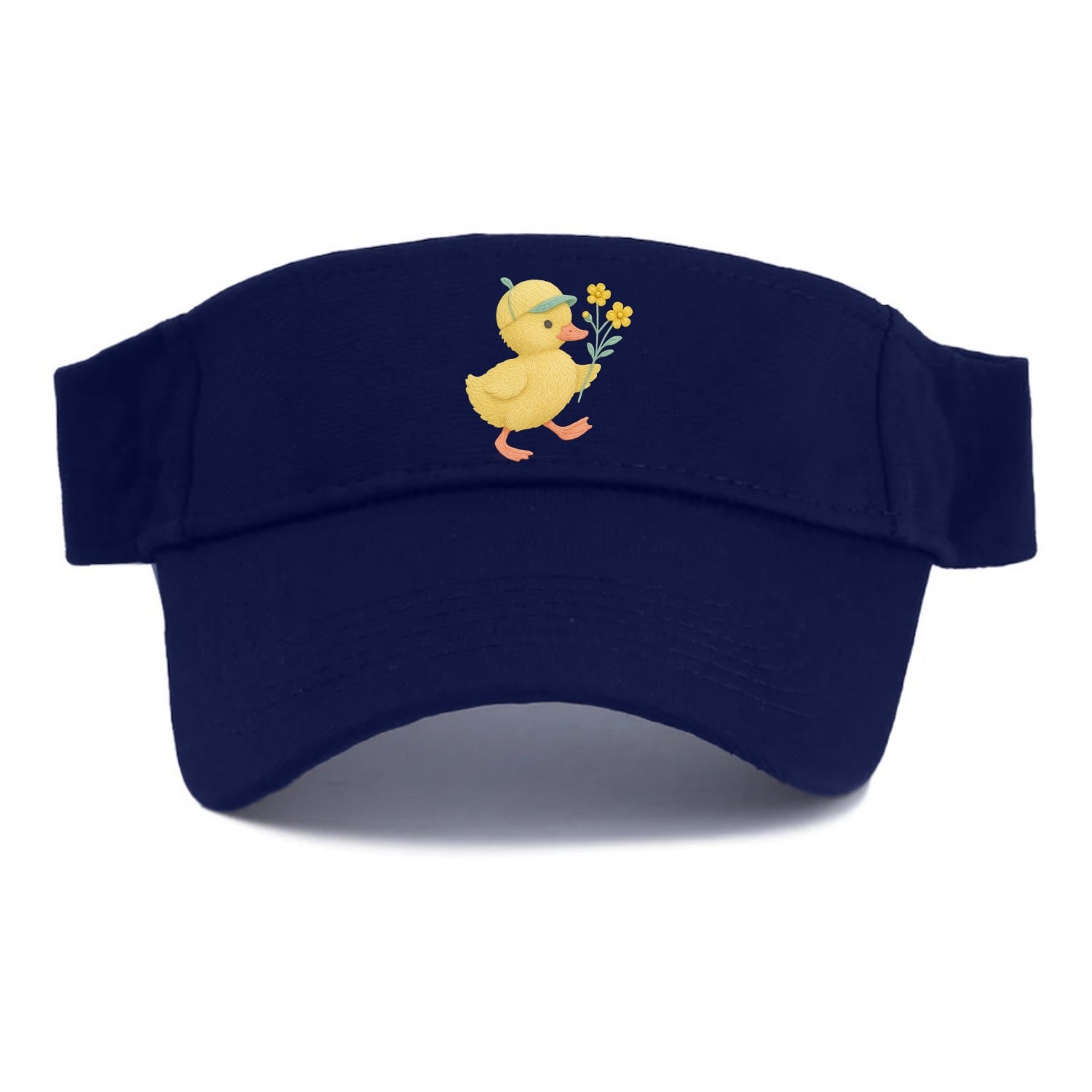 Yellow Duckling - Visor - Navy