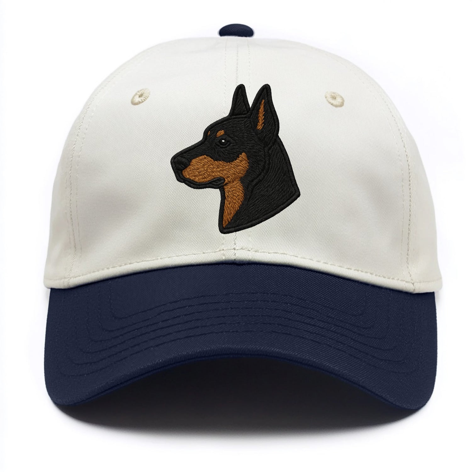 Beauceron - Contemporary French herder d - Two Tone Cap - Navy