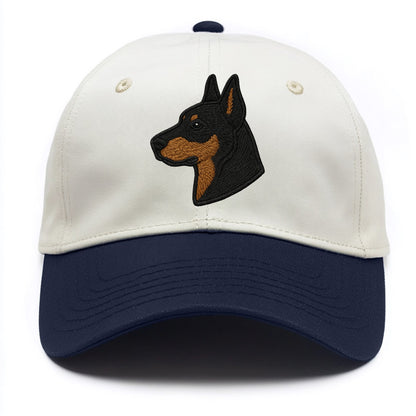 Beauceron - Contemporary French herder d - Two Tone Cap - Navy