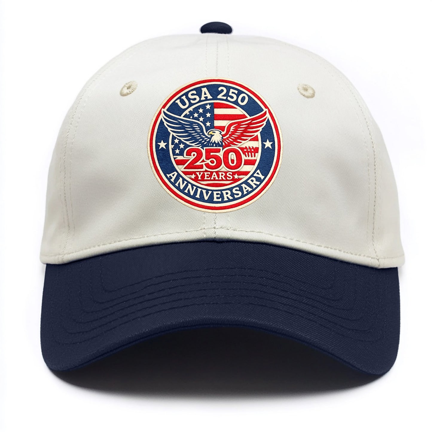 Usa 250th Anniversary Eagle - Two Tone Cap - Navy
