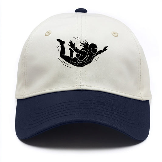 Skydiver free-fall position - Two Tone Cap - Navy