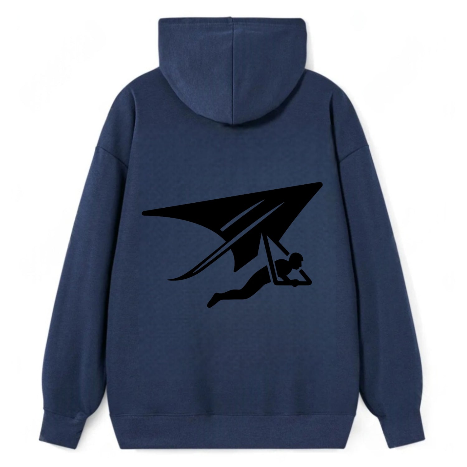 Hang glider soaring - Classic Pullover Hoodie - Navy
