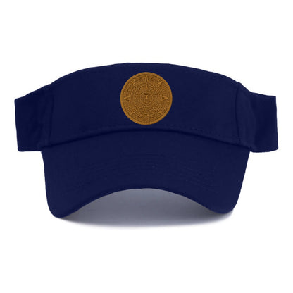 Aztec Calendar  - Visor - Navy