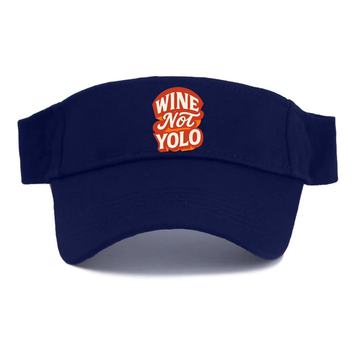 Wine Not - YOLO - Visor - Navy