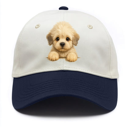 Dandie Dinmont Terrier  - Two Tone Cap - Navy
