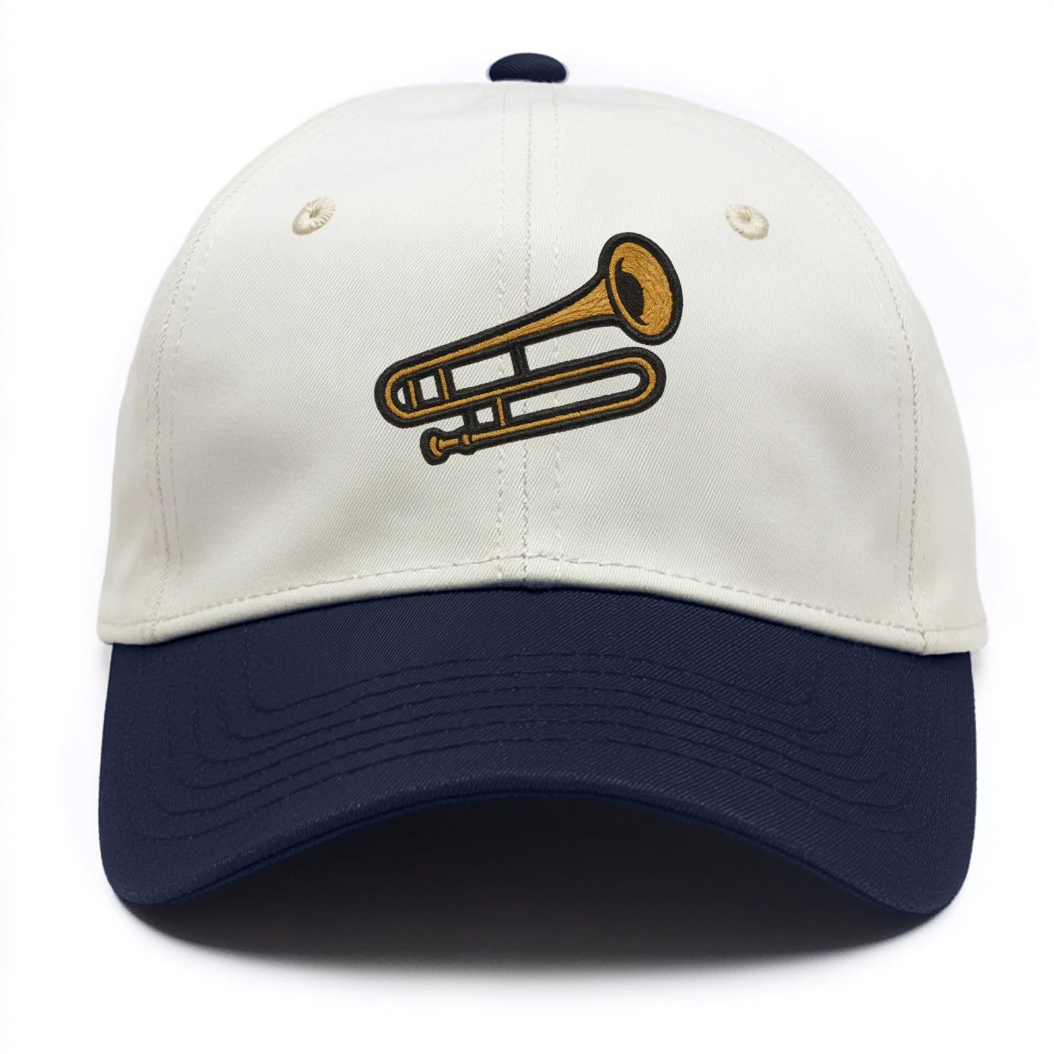 Trombone  - Two Tone Cap - Navy