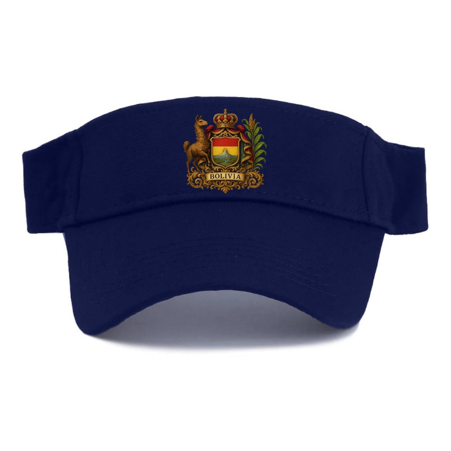 Bolivia Royal Logo  - Visor - Navy