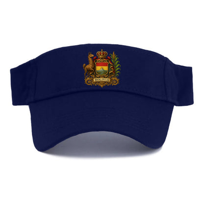 Bolivia Royal Logo  - Visor - Navy