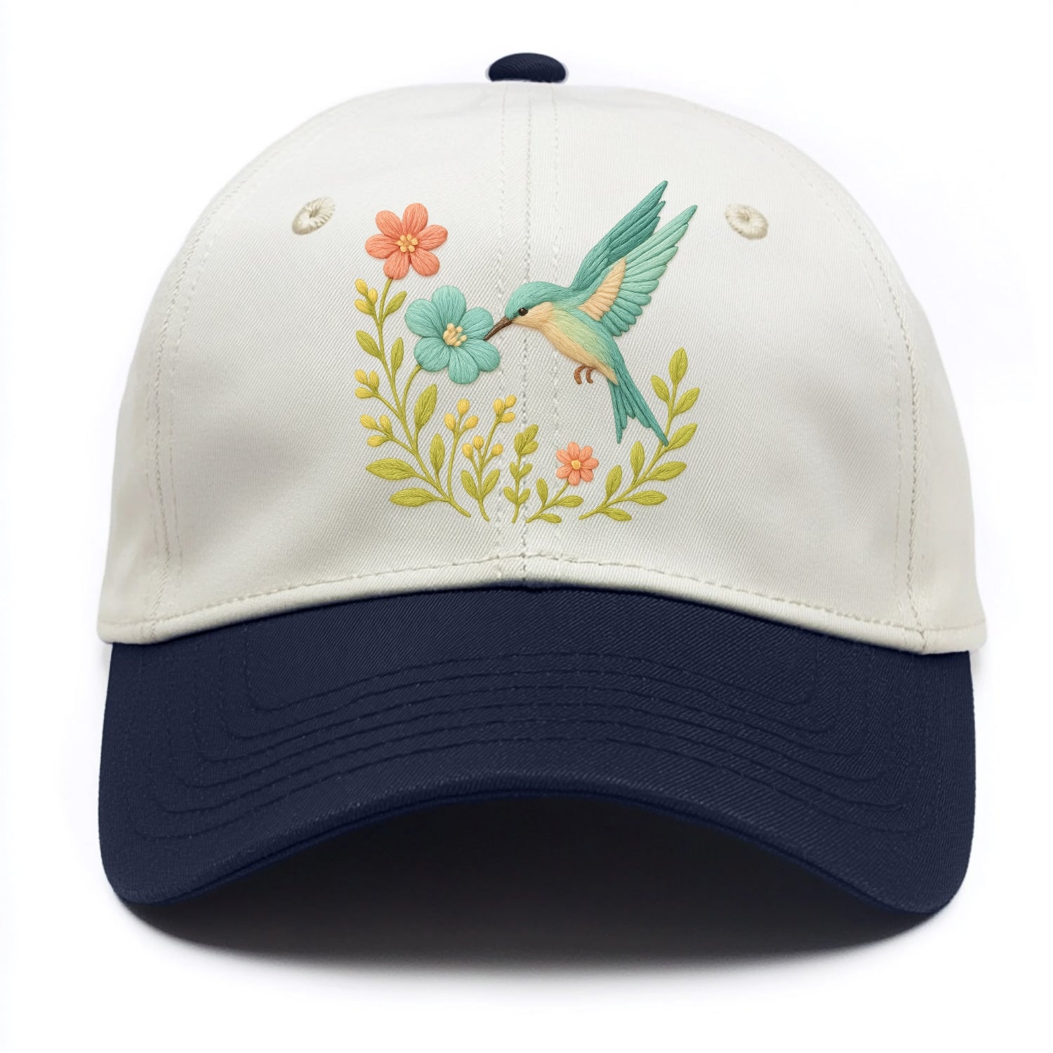 Mint Bee-Eater - Two Tone Cap - Navy