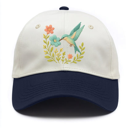 Mint Bee-Eater - Two Tone Cap - Navy