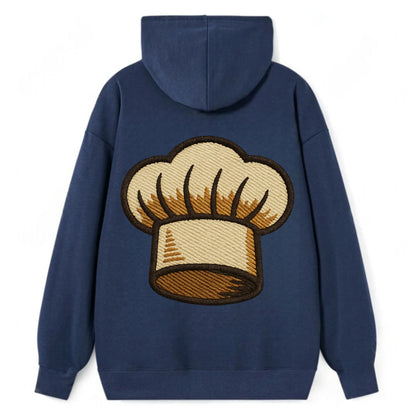 Chef Hat  - Classic Pullover Hoodie - Navy