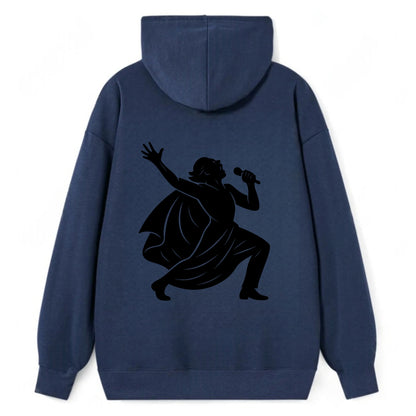 Opera singer powerful finale - Classic Pullover Hoodie - Navy