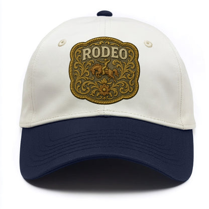Rodeo Buckle  - Two Tone Cap - Navy