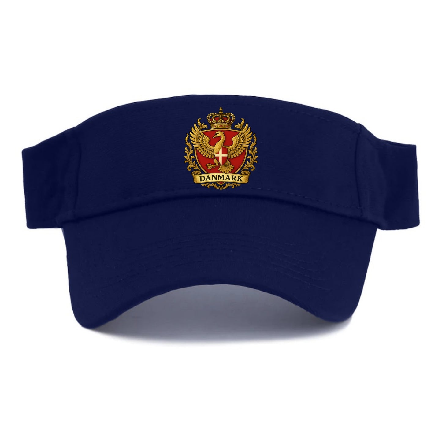 Denmark Heritage Badge  - Visor - Navy