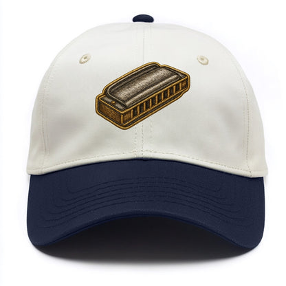 Harmonica  - Two Tone Cap - Navy