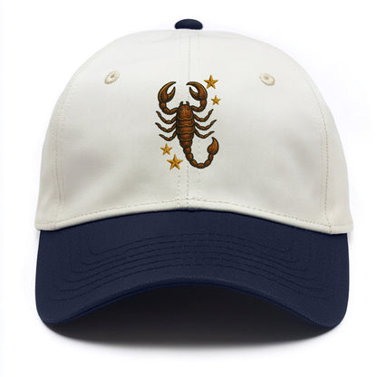 Scorpio Scorpion  - Two Tone Cap - Navy