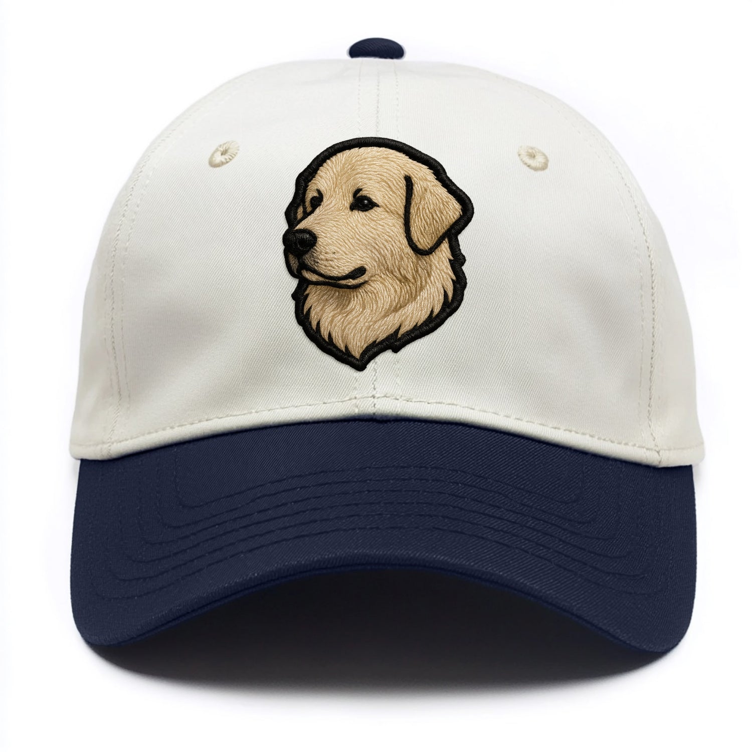 Great Pyrenees - Trendy fluffy giant des - Two Tone Cap - Navy