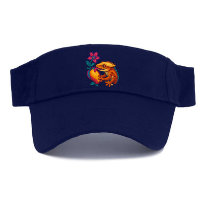 Crested Gecko - Visor - Navy