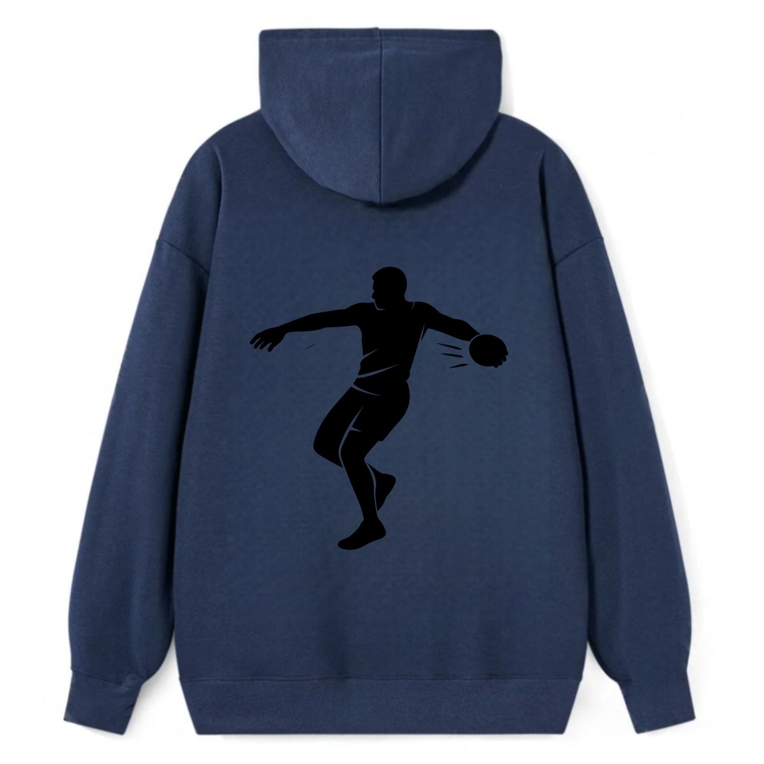 Discus thrower spinning release - Classic Pullover Hoodie - Navy
