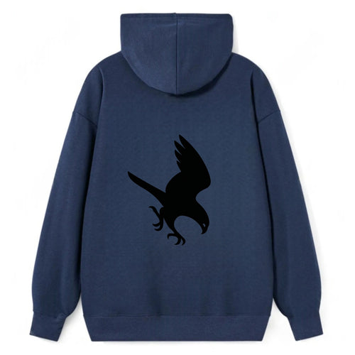 Hawk diving for prey - Classic Pullover Hoodie