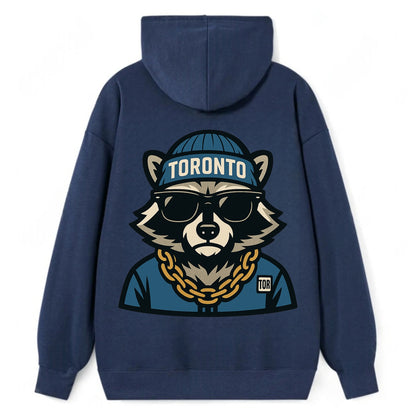 Toronto Raccoon - Classic Pullover Hoodie - Navy