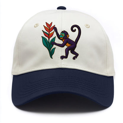Spider Monkey - Two Tone Cap - Navy