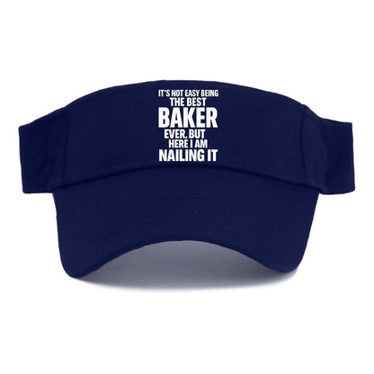 It's not easy being the best BAKER ever, but here I am nailing it - Visor - Navy
