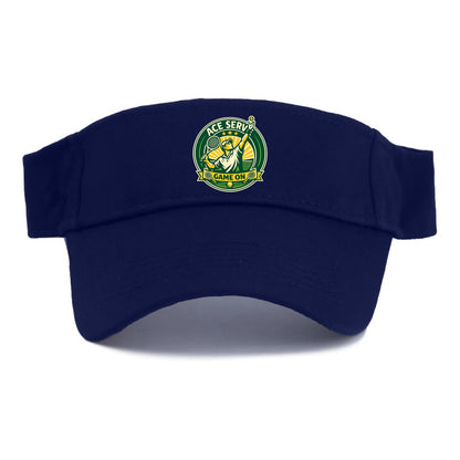 Serving Ace Emblem - Visor - Navy