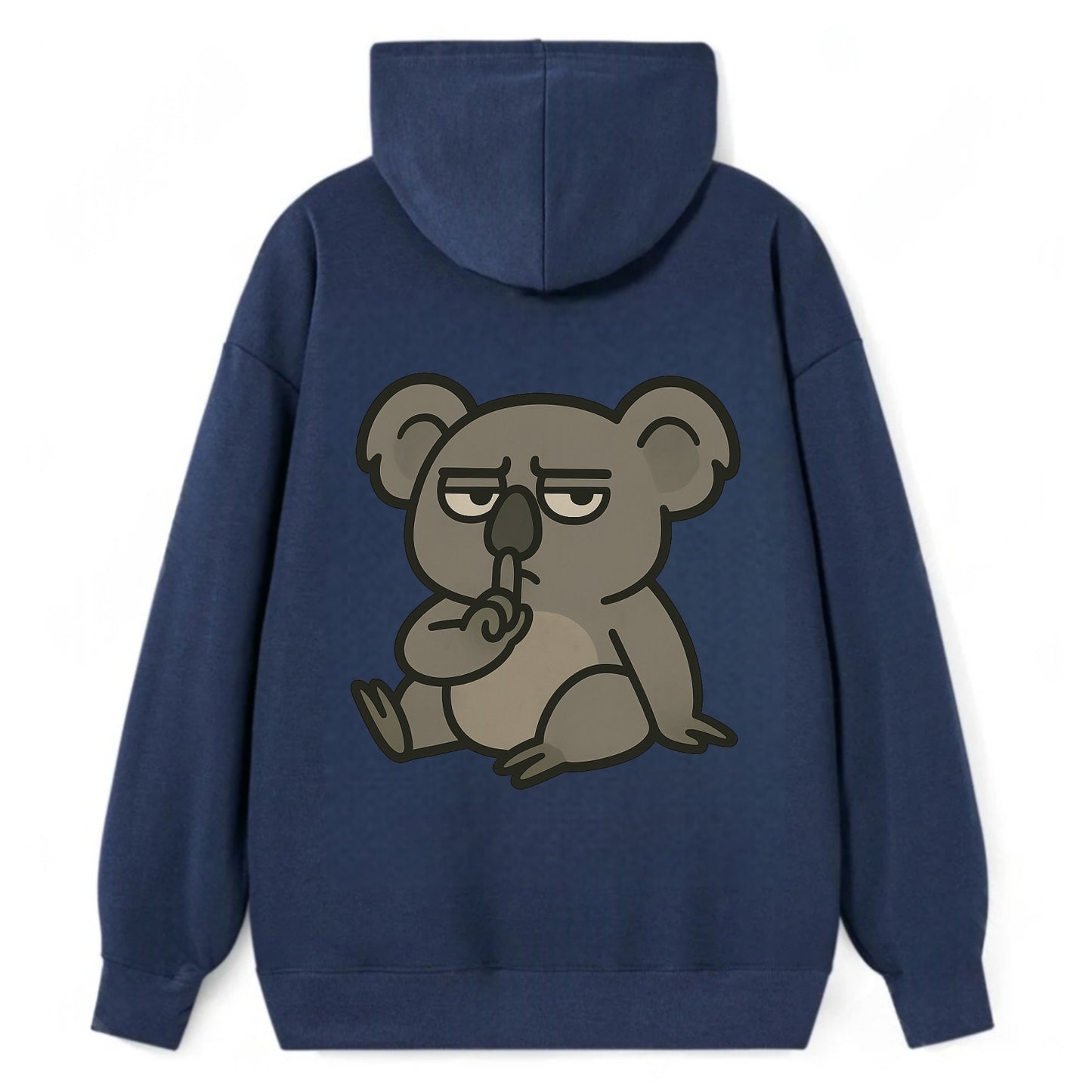 The Koala Judging - Classic Pullover Hoodie - Navy