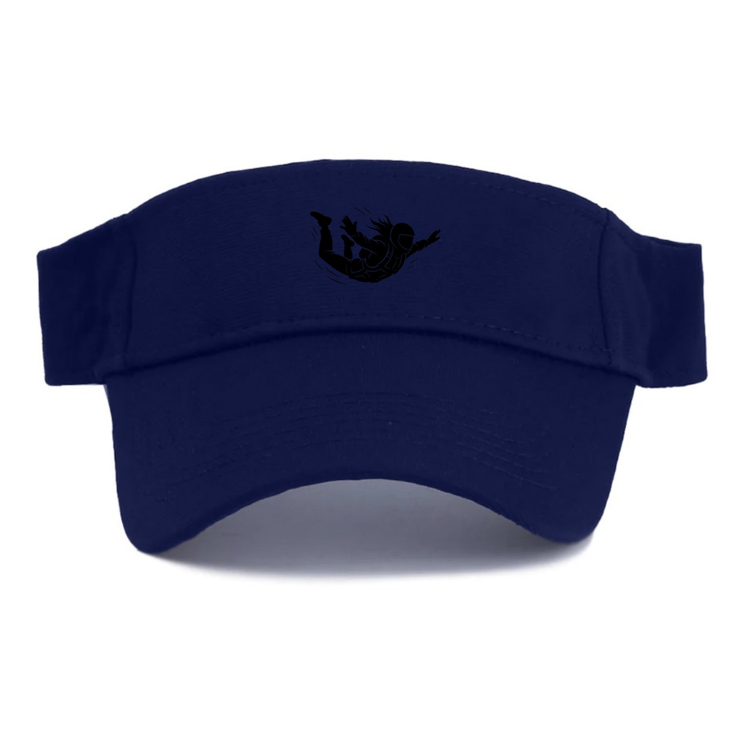 Skydiver free-fall position - Visor - Navy
