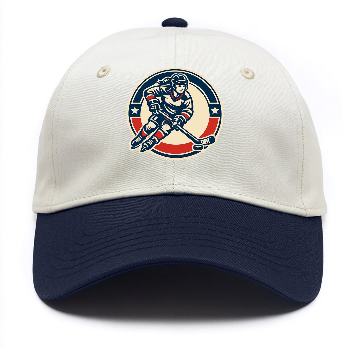 Fearless Ice Warrior - Two Tone Cap - Navy