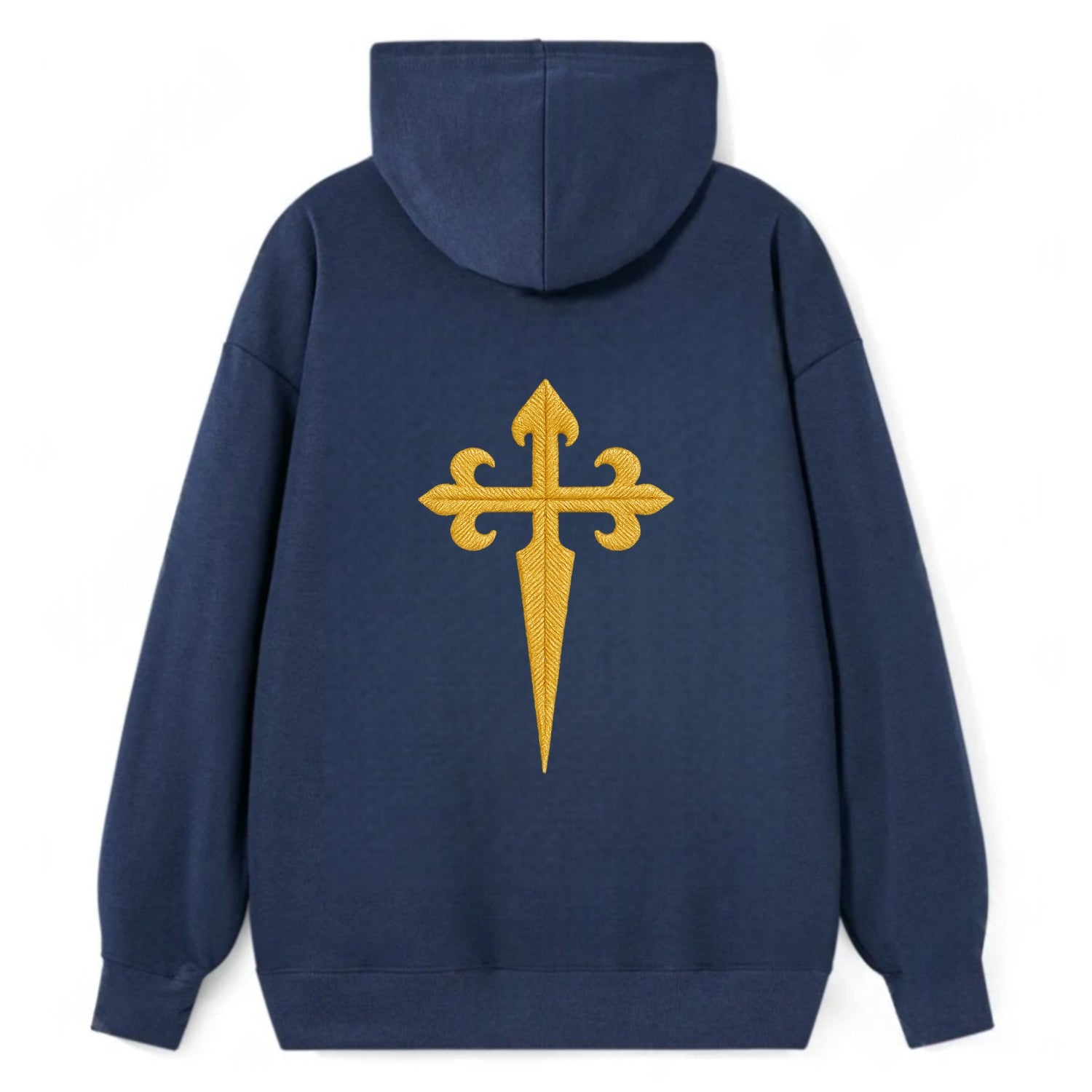 Order Of Santiago Cross - Classic Pullover Hoodie - Navy