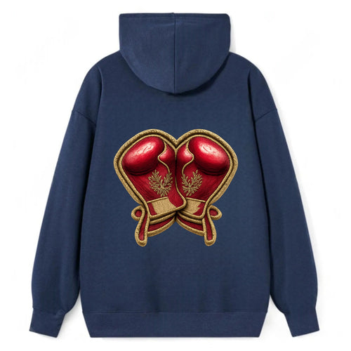 BOXING GLOVES - red boxing gloves crossed in - Classic Pullover Hoodie