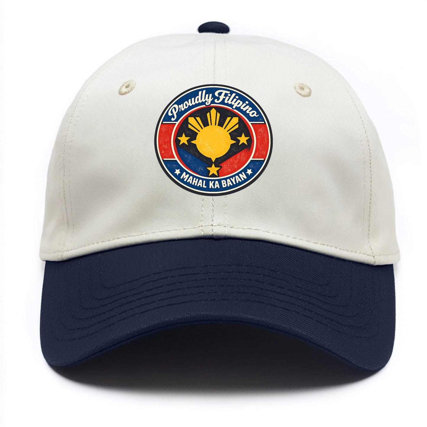 Radiant Philippine Heritage - Two Tone Cap - Navy