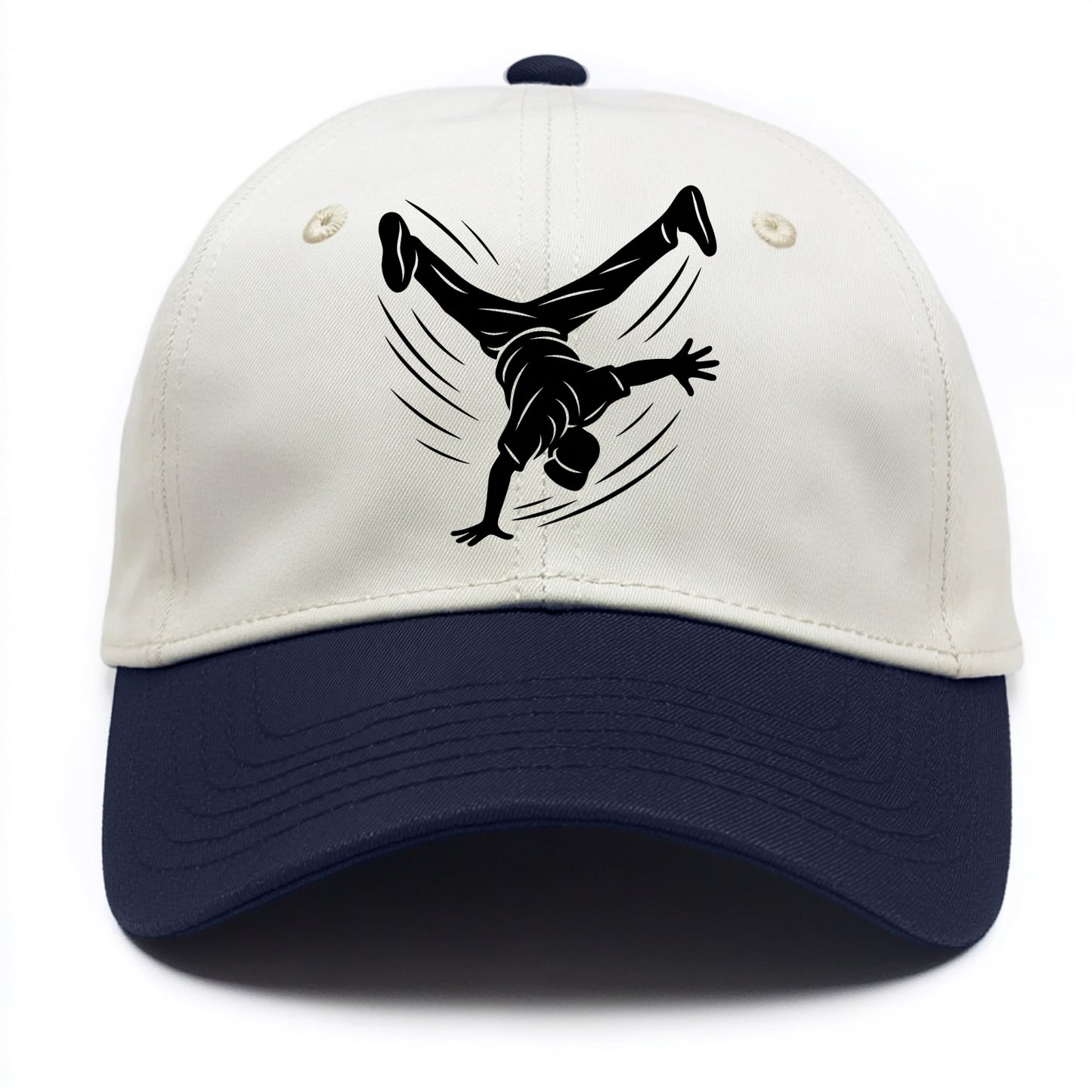 Breakdancer windmill move - Two Tone Cap - Navy