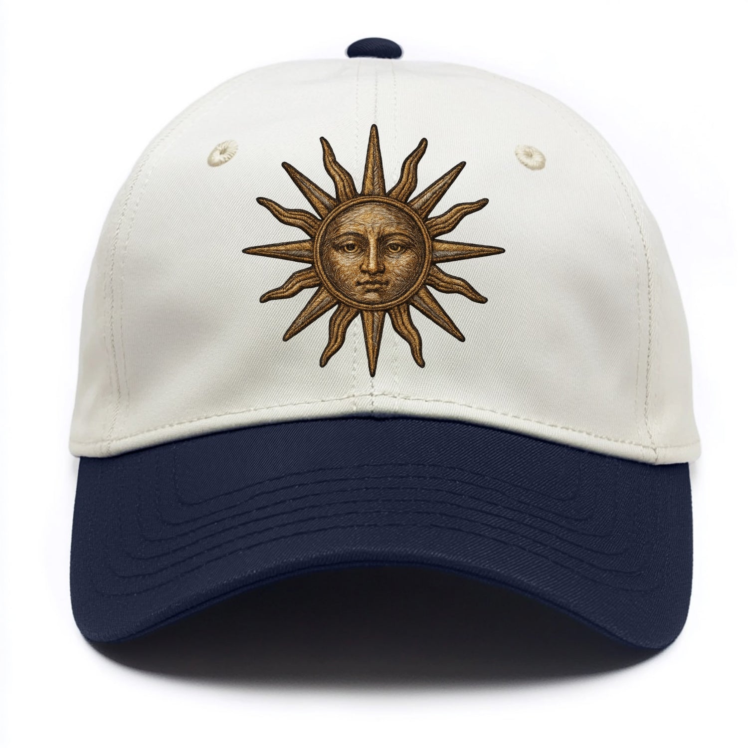 Sun Rays  - Two Tone Cap - Navy