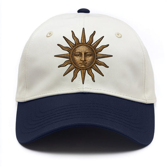Sun Rays  - Two Tone Cap - Navy
