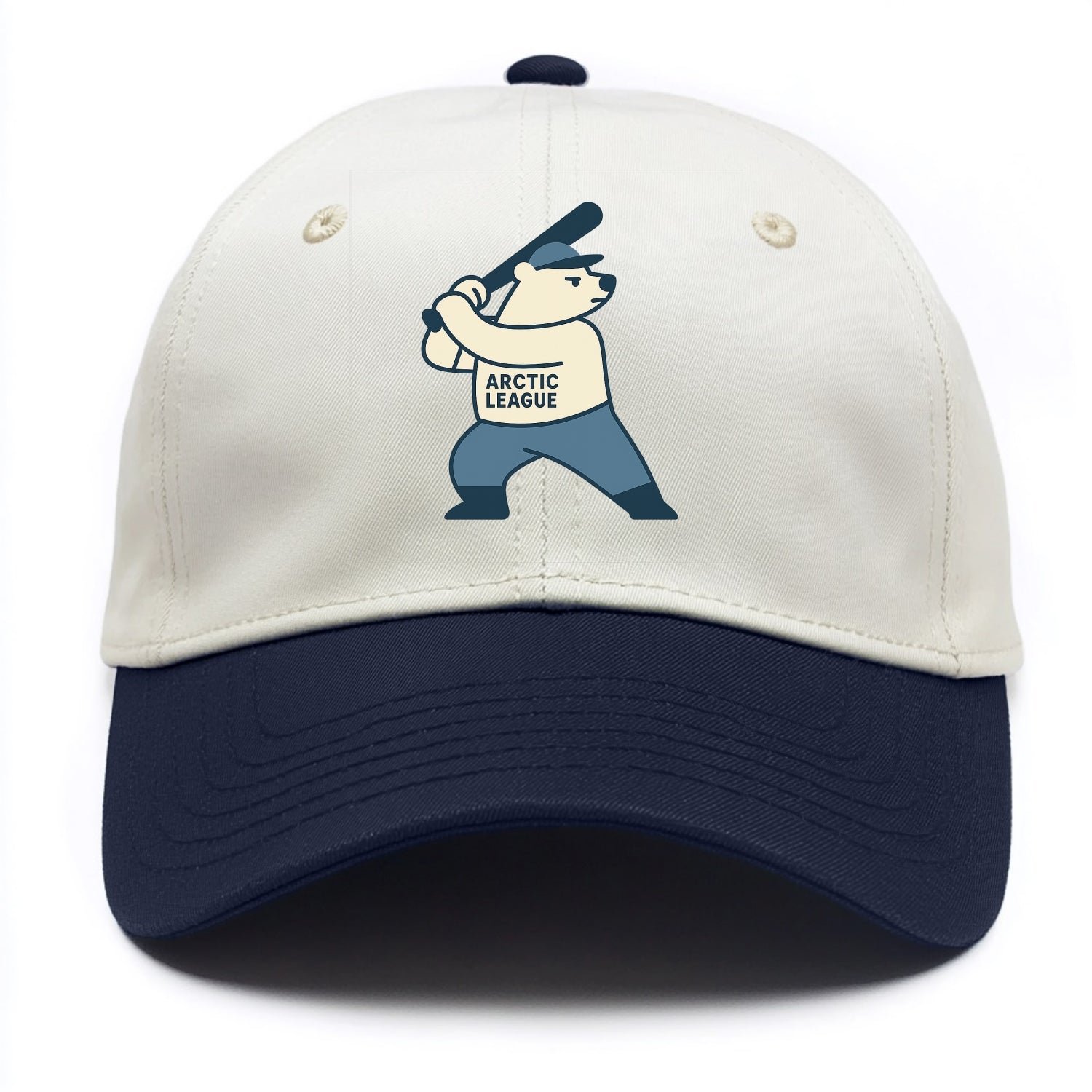 Polar Bear Baseball MVP - Two Tone Cap - Navy